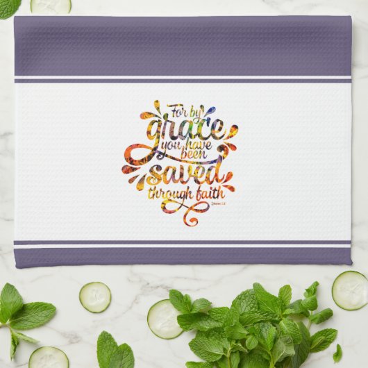 Von Grace Kitchen gerettet Handtuch (Gefaltet)