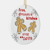 Von Grammas Küche Keramik Ornament (Rechts)