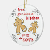 Von Grammas Küche Keramik Ornament (Links)