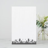 Von Grave Halloween Briefpapier (Stehend Vorderseite)