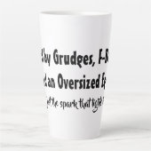 Von Grudges, F-Bomben und Oversized Ego betrieben Milchtasse (Vorderseite)
