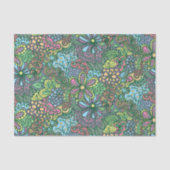 Von Hand gezeichnet Blumenfantasie Seidenpapier (Vorderseite)