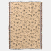 Von Hand Gezeichnet Cartoon-Insekten-Muster-Kehlko Decke (Vorderseite Vertikal)