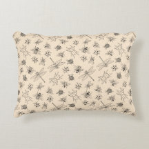 Von Hand Gezeichnet Cartoon-Insektenmuster