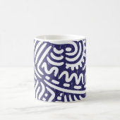 Von Hand gezeichnet ethnische Elemente, lebendiges Kaffeetasse (Mittel)