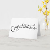 von Hand gezeichnet Gratulationskarte Karte (Gelbe Blume)