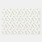 Von Hand Gezeichnet Lily of the Valley Summer Wild Geschenkpapier Set (Vorderseite 3)