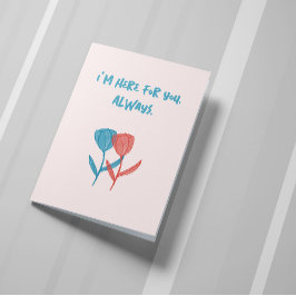 Von Hand gezeichnet, mosaik inspiriert, blaue und  Karte