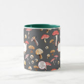 Von Hand Gezeichnet Pilze Personalisiert Fresser Tasse (Zentrum)