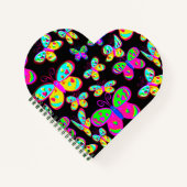 Von Hand gezeichnet Schmetterlinge aus Hell und Sc Notizblock (Vorderseite)