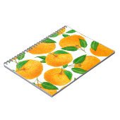 Von Hand gezeichnete Aquarellbilder mit hellen Far Notizblock (Linke Seite)