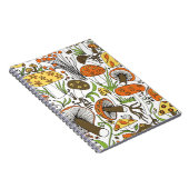 Von Hand gezeichnete Pilze Notizblock (Rechte Seite)