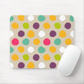 Von Hand gezeichnetes Tupfenmuster Mousepad (Mit Mouse)