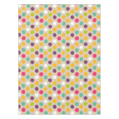 Von Hand gezeichnetes Tupfenmuster Tischdecke (Vorderseite)