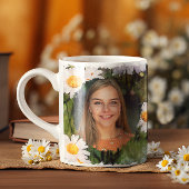 Von Happy Floral Foto Kaffeetasse