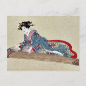 von Hasegawa, Settei Ukiyo-e. Postkarte (Vorderseite)