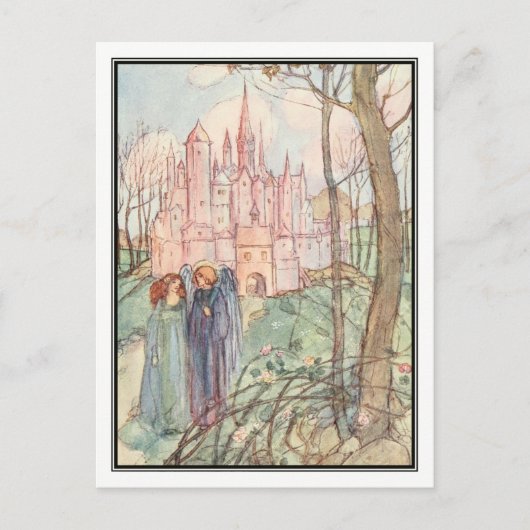 Von Haus zu Zuhause von Florence Harrison Postkarte (Vorderseite)