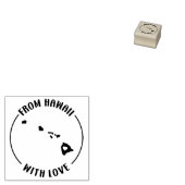 Von Hawaii aus mit Liebe, Gummistempel (Stempel)