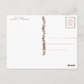 Von Heck ist Weihnachtskarte für Weihnachten Postkarte (Rückseite)