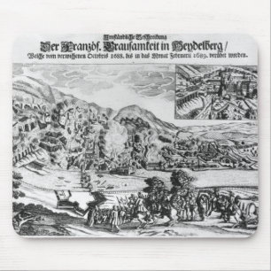 Von Heidelberg nehmen und die Zerstörung vorbei Mousepad