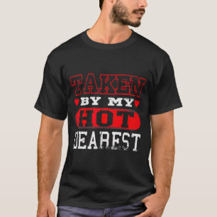 Von heißen Liebsten Herzen genommen Frohe Valentin T-Shirt