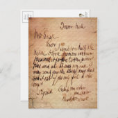 Von Hell Letter Postkarte (Vorne/Hinten)