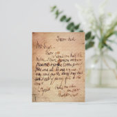 Von Hell Letter Postkarte (Stehend Vorderseite)