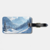 Von Herbst bis Winter Gepäckanhänger (Rückseite horizontal)