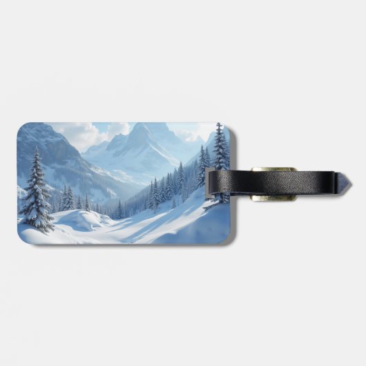 Von Herbst bis Winter Gepäckanhänger (Rückseite horizontal)