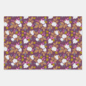 Von Herbst bis Winter: Wrapping Paper Sie Geschenkpapier Set (Vorderseite 3)