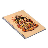 Von Herbst & Feuer angetrieben - Gemütlicher Herbs Notizblock (Rechte Seite)