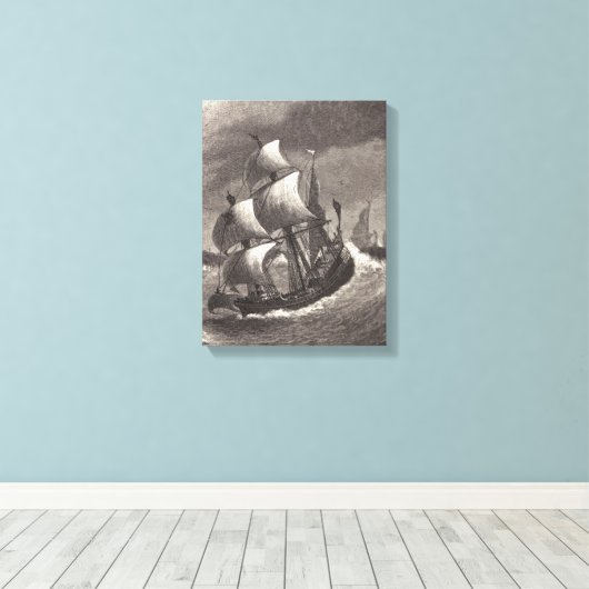 von herunterwärmenden Pyramiden, Ingelow Leinwanddruck (Insitu (Holzboden))