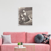 von herunterwärmenden Pyramiden, Ingelow Leinwanddruck (Insitu (Wohnzimmer))