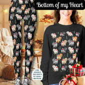 VON HERZEN 5 Chow-Farben Leggings