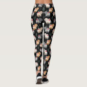 VON HERZEN 5 Chow-Farben Leggings (Rückseite)