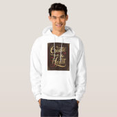 Von Herzen kreieren Hoodie (Vorne ganz)