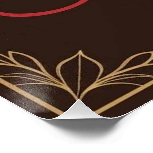 Von Herzen kreieren Poster (Ecke)