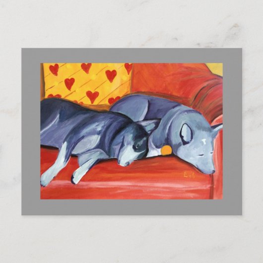 Von Herzen Postkarte (Vorderseite)