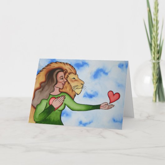 Von Herzen sprechen von Rita Loyd Karte (Vorderseite)