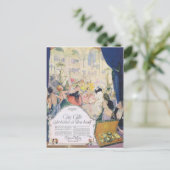 Von Herzen wie Paris selbst Postkarte (Stehend Vorderseite)