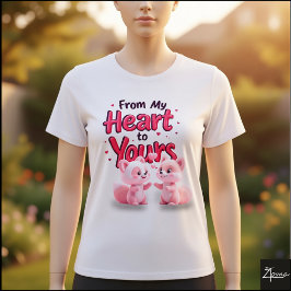 Von Herzen zu dir Tri-Blend Shirt