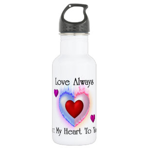 Von Herzen zu dir Trinkflasche