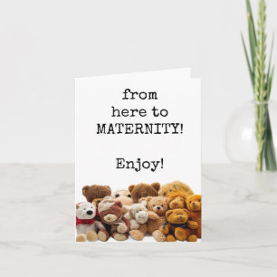 Von hier bis zur Mutterschaft: Happy Maternity Ver Karte