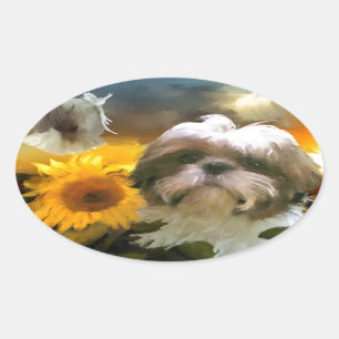 von hope_Painting.jpg Ovaler Aufkleber