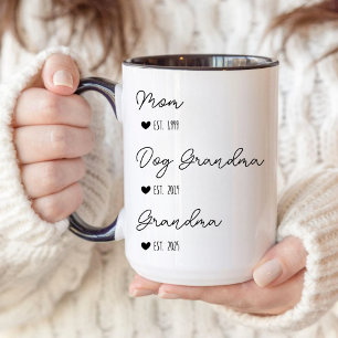 Von Hunde-Großeltern zu menschlichen Großeltern be Tasse