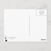 Von Ihnen faszinierend - Frau Postkarte (Rückseite)