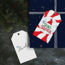 Von Ihrem geheimen Santa Candy Swirn Fun Retro