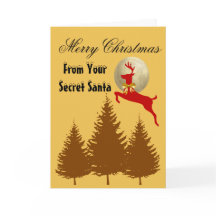 Von Ihrem geheimen Weihnachtsmann - Frohe Weihnach