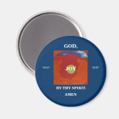 VON IHREM SPIRITT-JOY-1118 MAGNET (Vorderseite/Rückseite)