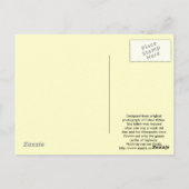 Von Ihrer Katze Geburtstag Grußkarte Postkarte (Rückseite)